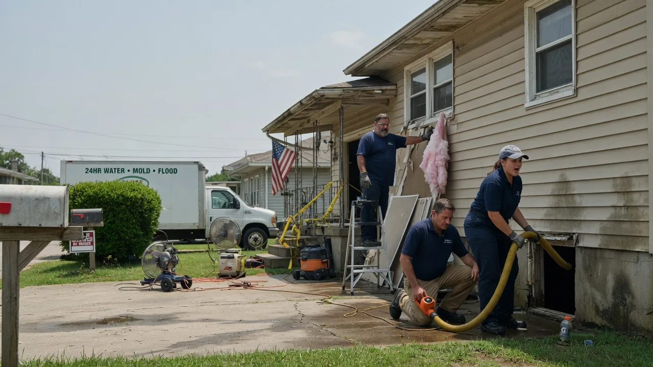 Water Damage Repair in Fairbanks, IN near me